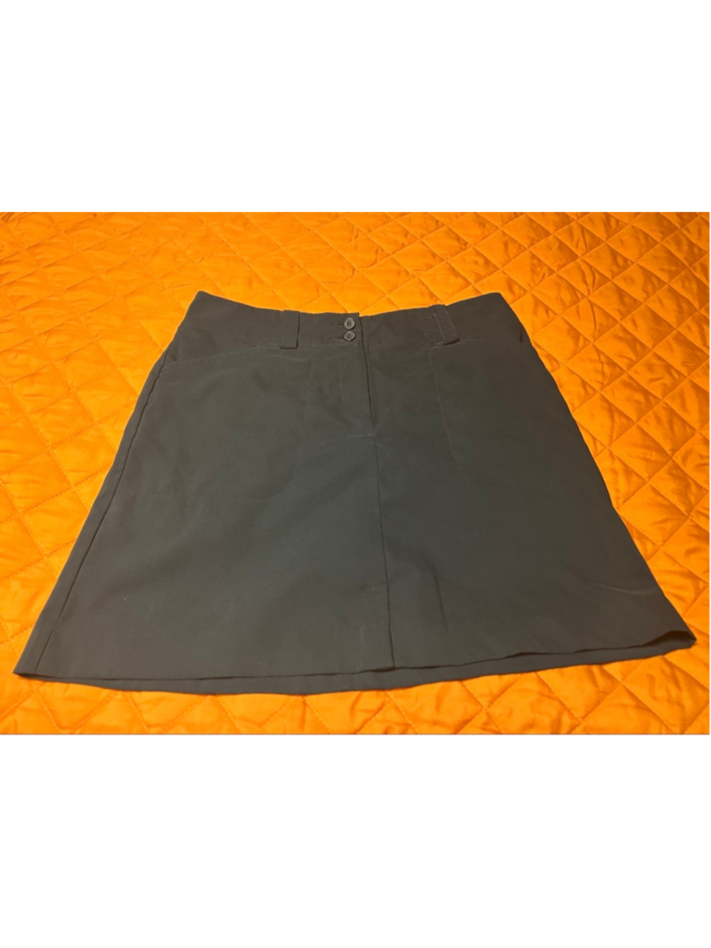 Nike Dri-fit Women's Golf Tennis Skort Skirt Shorts Size 6 Black
